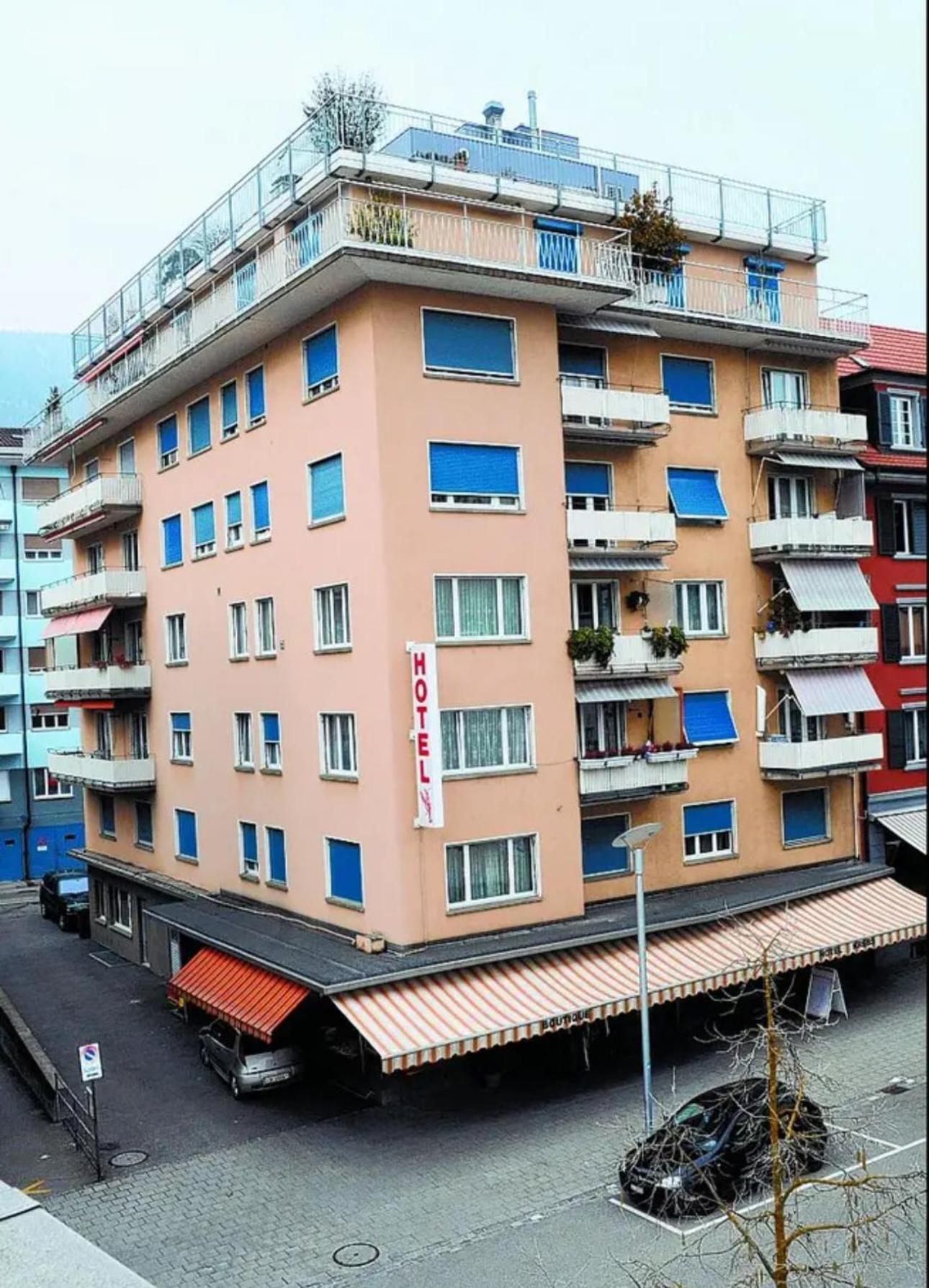Hotel Restaurant Krebs غرنشن المظهر الخارجي الصورة